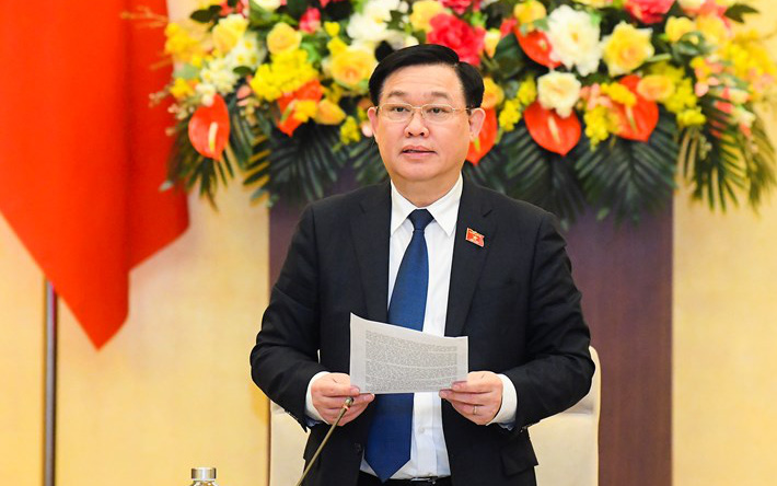 Vụ Việt Á được nêu ngay trong phát biểu khai mạc Kỳ họp bất thường lần thứ nhất của Chủ tịch Quốc hội Vương Đình Huệ 