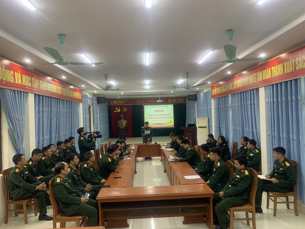 Bộ CHQS tỉnh Hải Dương kiểm tra công tác sẵn sàng chiến đấu