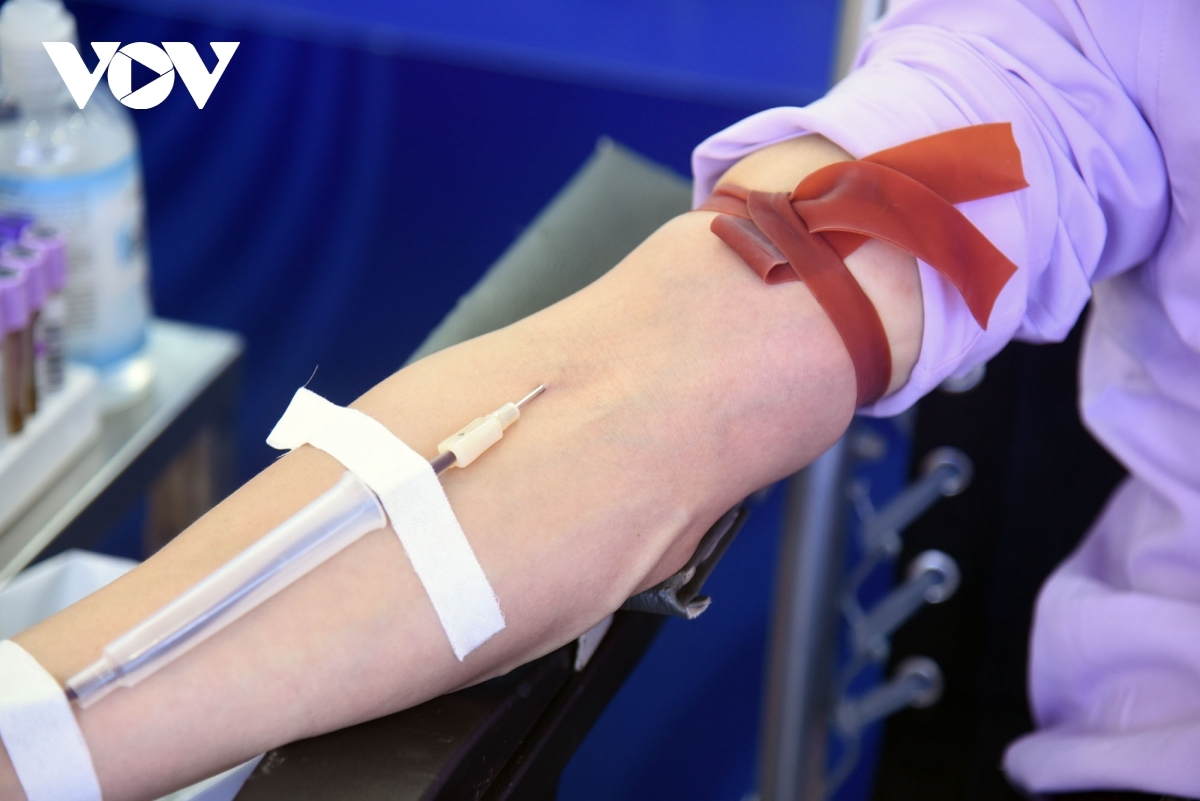 Tứ Kỳ thu nhận hơn 200 đơn vị máu trong ngành giáo dục