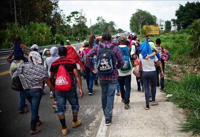 Mexico bắt giữ trên 1.000 người nhập cảnh trái phép 