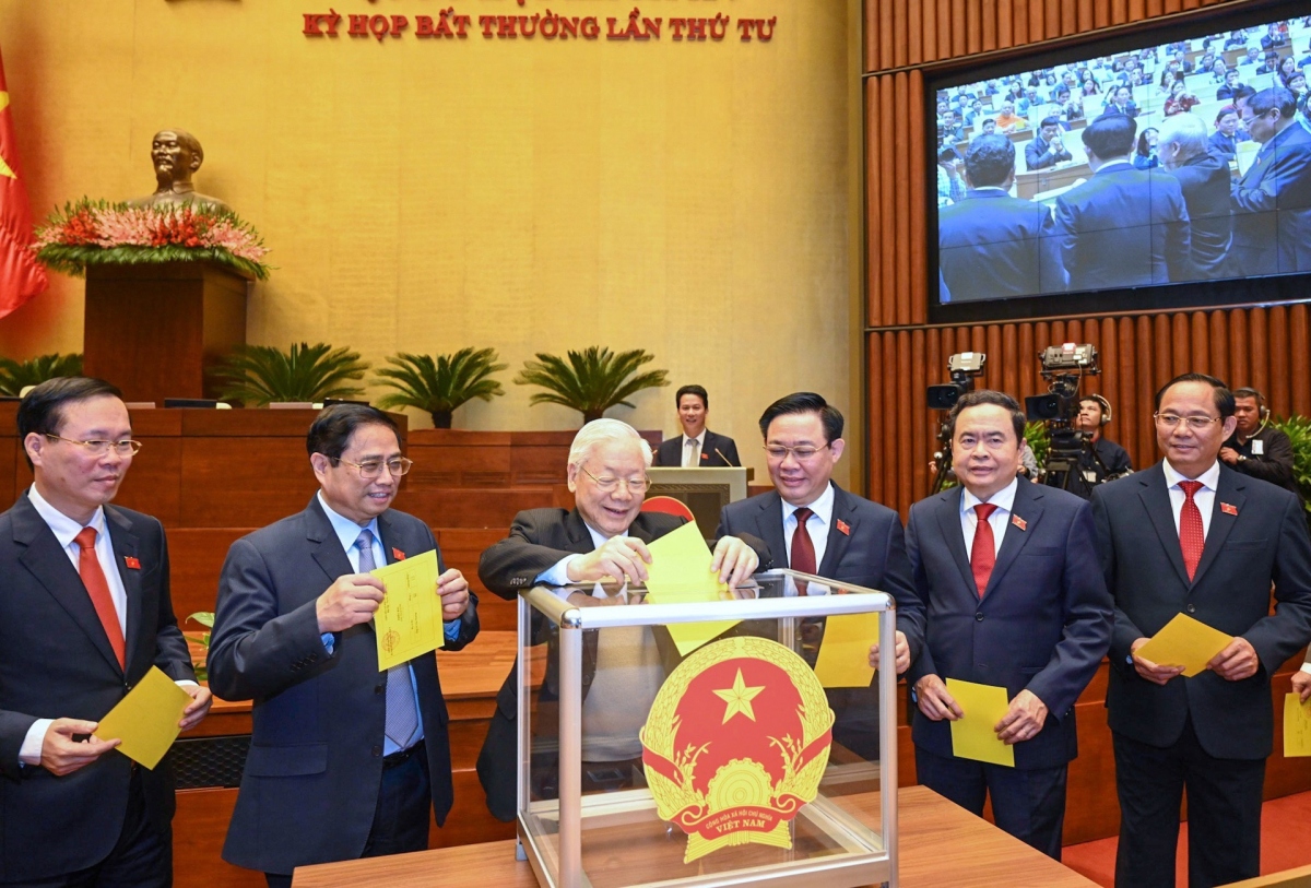 Ông Võ Văn Thưởng được Quốc hội bầu giữ chức Chủ tịch nước 