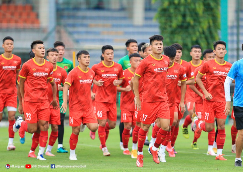 Đội tuyển U23 Việt Nam hội quân với 32 cầu thủ được triệu tập 