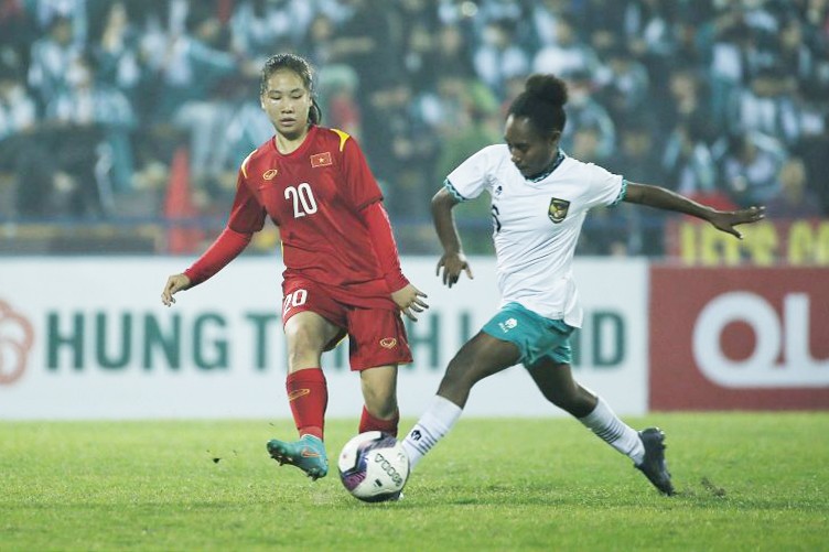 U20 nữ Việt Nam thắng 3-0 Indonesia  