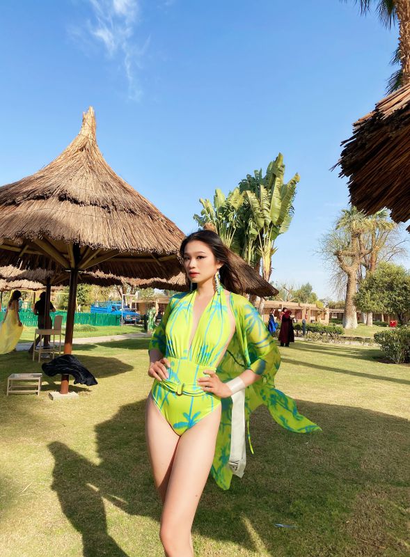 Đại diện Việt Nam lọt Top 10 trang phục biển Miss Eco International 2022 