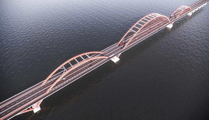 Hà Nội chi gần 8.300 tỉ đồng xây cầu Thượng Cát với 8 làn xe qua sông Hồng