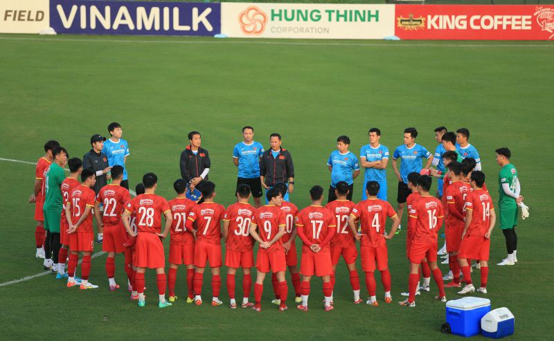 Đội tuyển Việt Nam tập bữa cuối và hứa chơi hết sức với Nhật