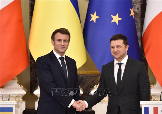 Lãnh đạo Ukraine và Pháp thảo luận về hợp tác quốc phòng song phương 
