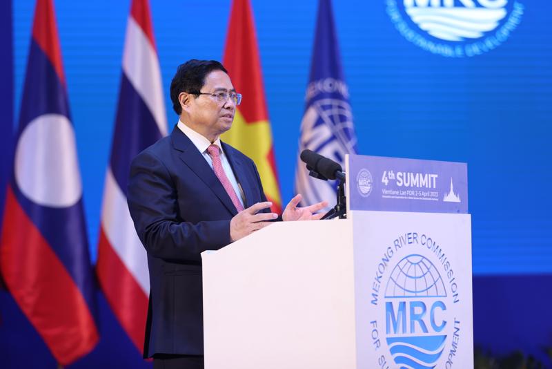 Thủ tướng Phạm Minh Chính: Phải có bước đi đột phá trước thách thức chưa từng có với lưu vực Mekong 