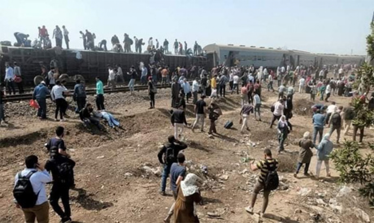 Ai Cập tạm giam 23 người liên quan tới vụ tai nạn tàu hỏa