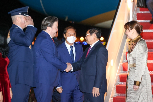   Thủ tướng Phạm Minh Chính tới Washington dự Hội nghị Cấp cao Đặc biệt ASEAN - Hoa Kỳ 
