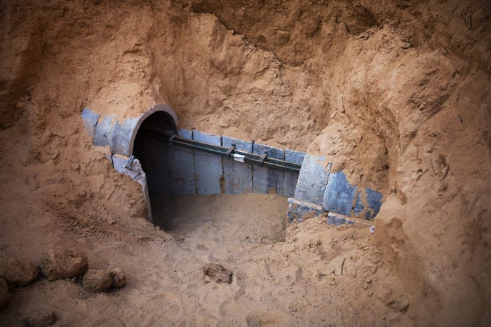 Bên trong mạng lưới đường hầm Hamas 
