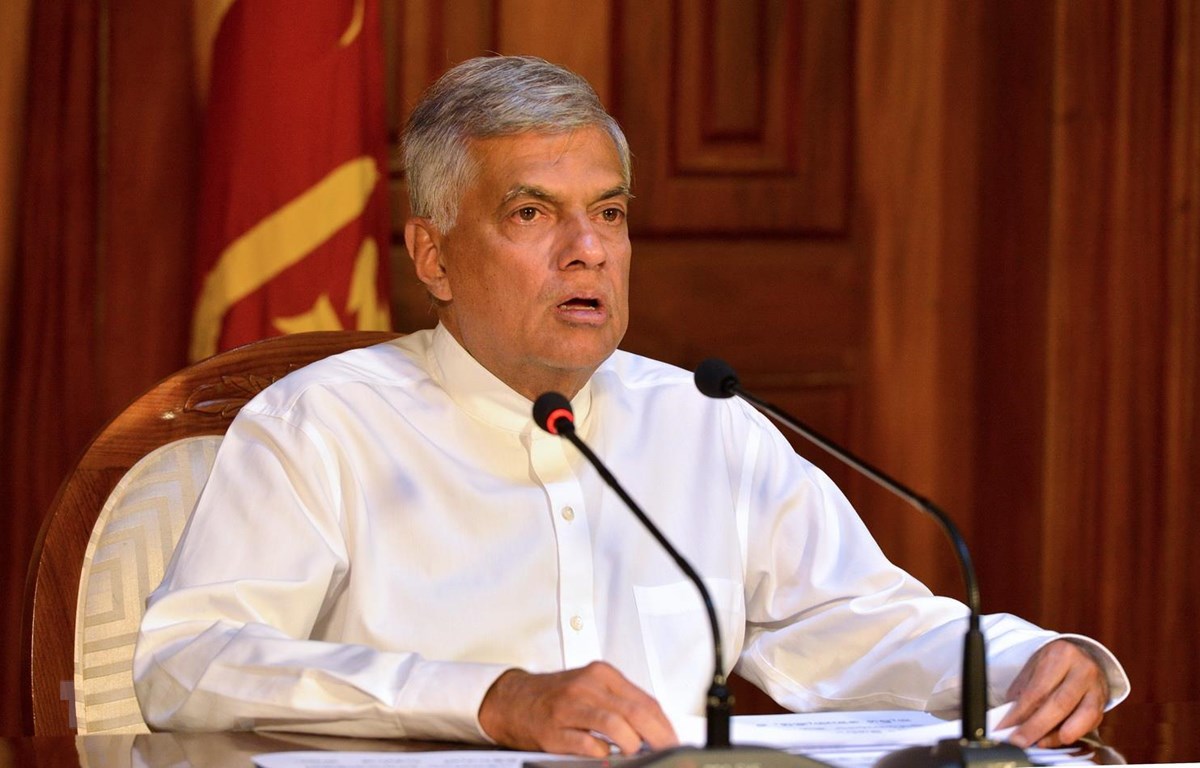 Sri Lanka: Thủ tướng Wickremesinghe sẵn sàng từ chức sau một cuộc họp khẩn 
