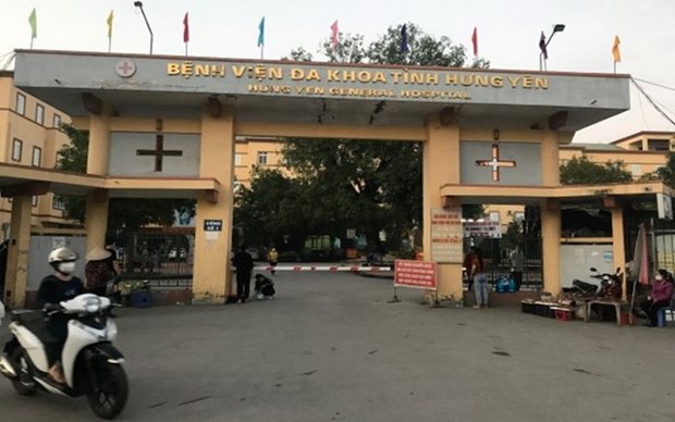 Khoanh vùng, cách ly tạm thời Bệnh viện Đa khoa tỉnh Hưng Yên
