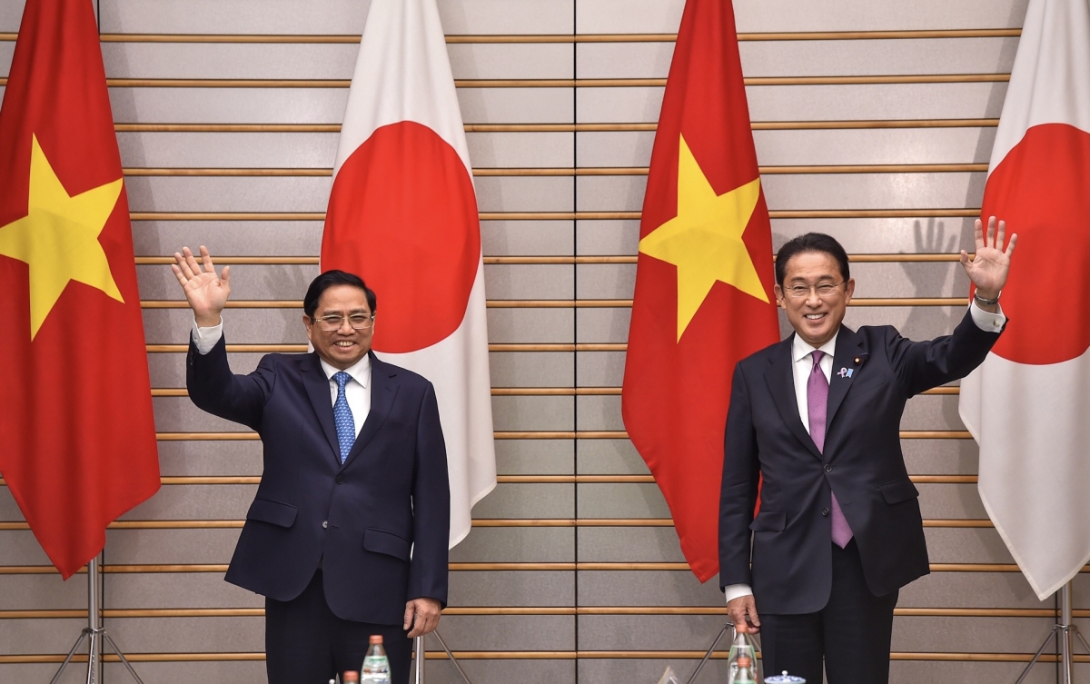Thủ tướng Chính phủ Phạm Minh Chính hội đàm với Thủ tướng Nhật Bản Kishida Fumio  