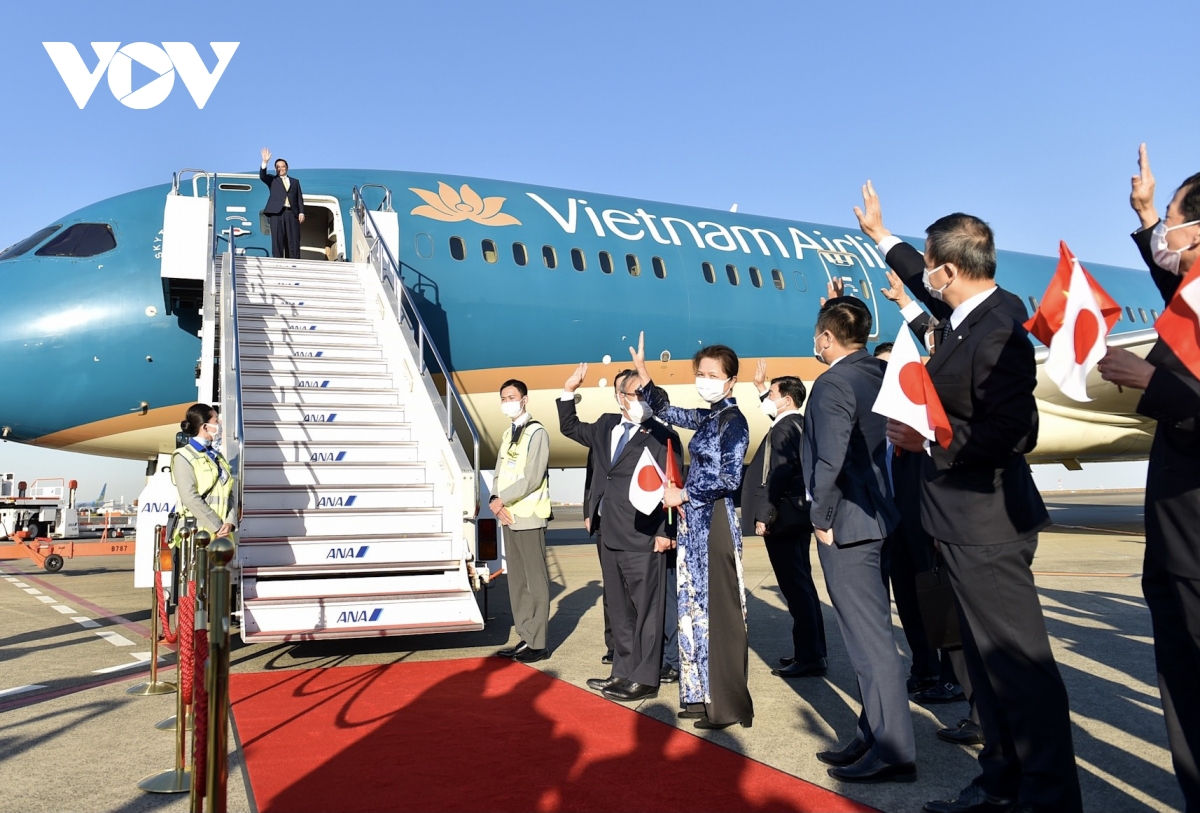 Thủ tướng Phạm Minh Chính rời Tokyo, kết thúc tốt đẹp chuyến thăm chính thức Nhật Bản 