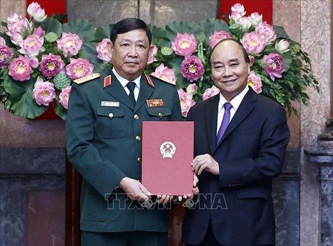 Phó Tổng Tham mưu trưởng QĐND Việt Nam được thăng quân hàm Thượng tướng 