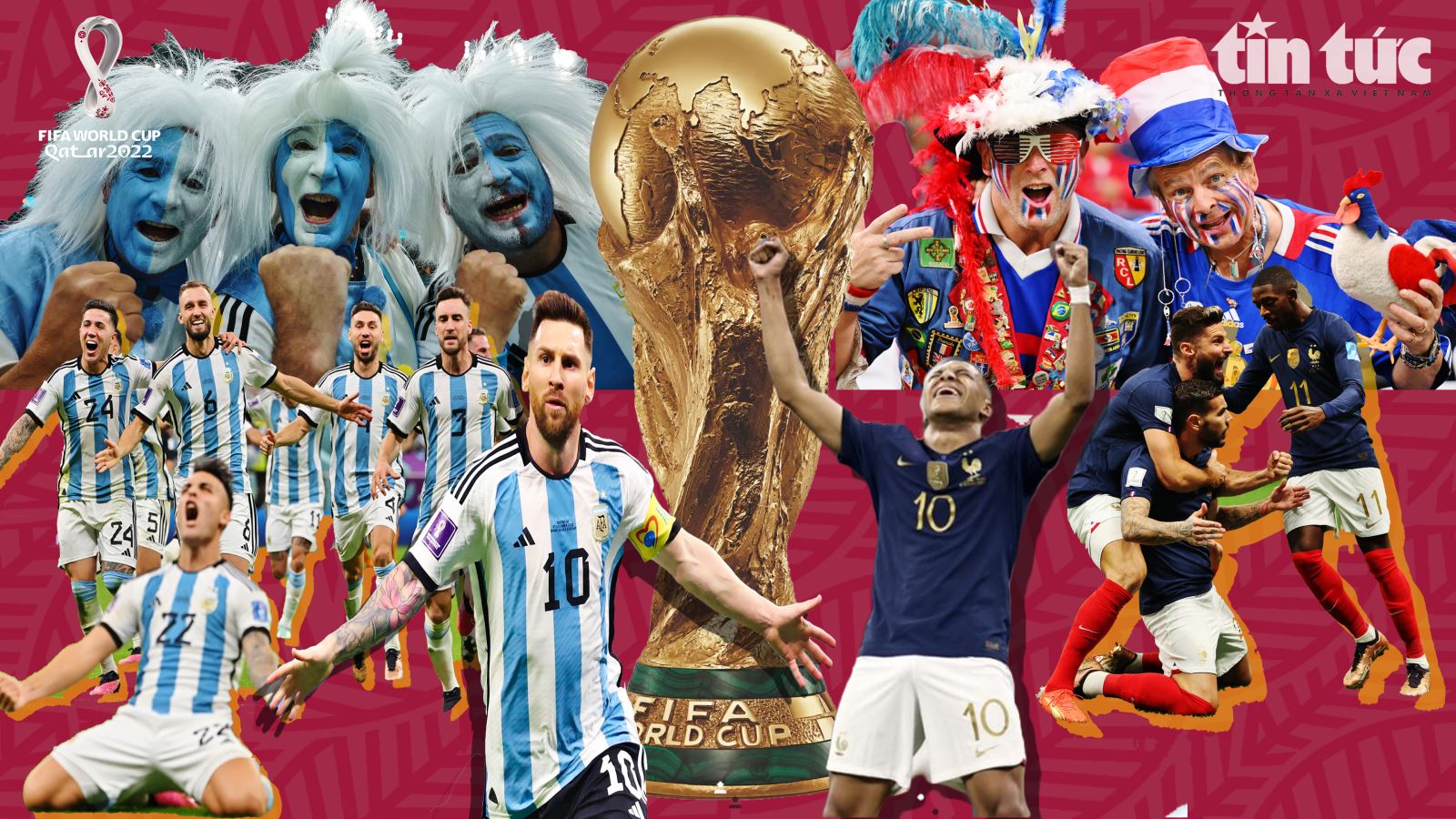Pháp - Argentina: Màn 'đại chiến' trong mơ của World Cup 2022 