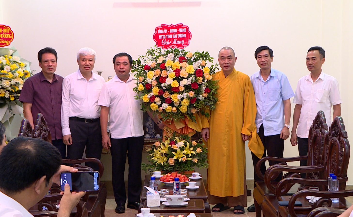 Bí thư Tỉnh ủy chúc mừng Lễ Phật đản 2023 - Phật lịch 2565