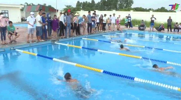 Giải bơi thiếu niên, nhi đồng huyện Nam Sách năm 2022
